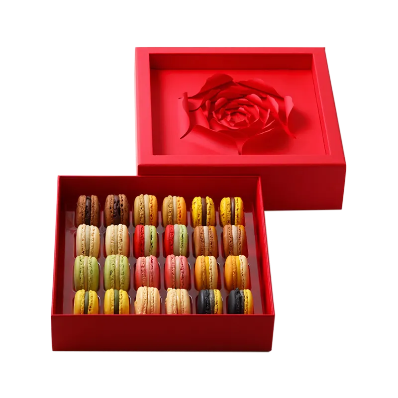 Assortiment de 24 Macarons “Syrine” (マカロン 24個詰合わせ「シリーヌ」)