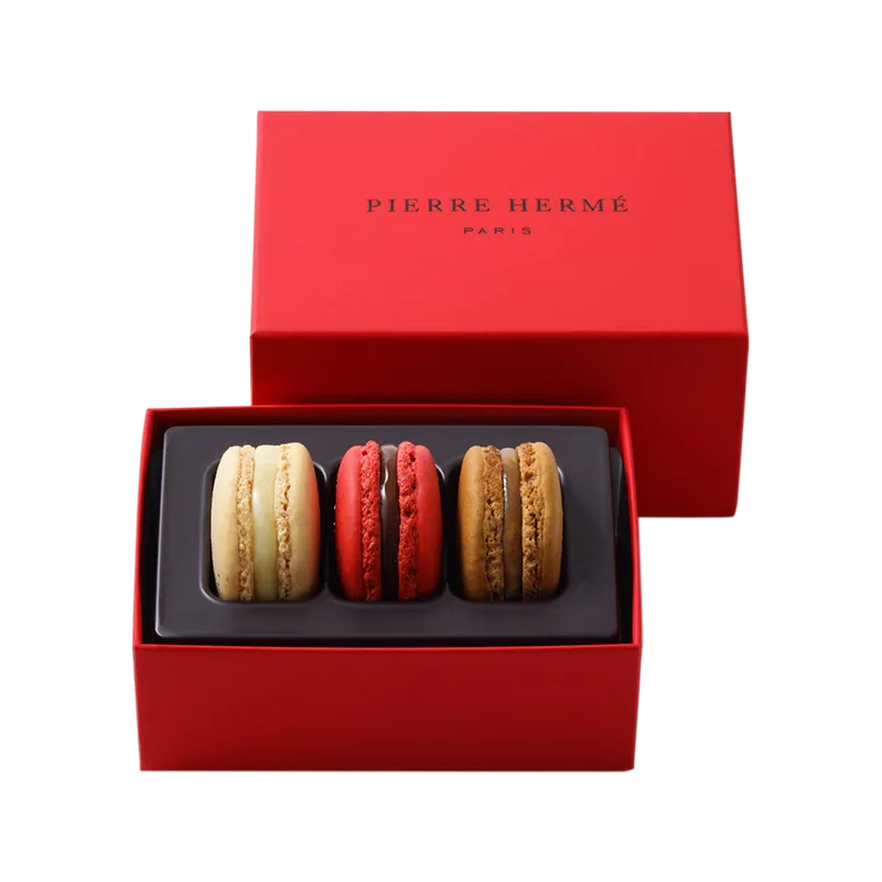 Assortiment de 3 Macarons “Les Adorables” (マカロン 3個詰合わせ「レザドラーブル」)