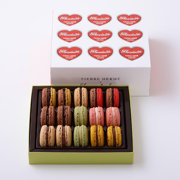 マカロン 15個詰合わせ Saint Valentin 2020