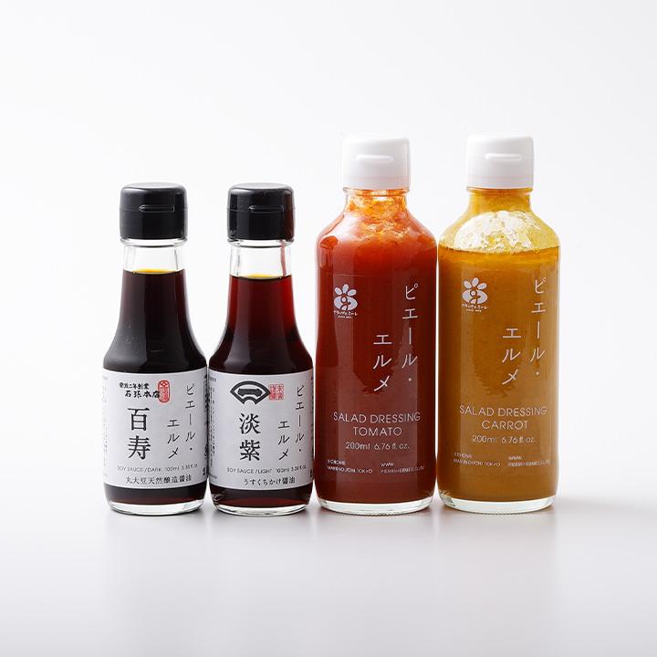 Made in ピエール・エルメ 醤油&ドレッシング詰合わせ