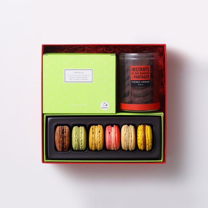 ティータイムギフト（テ セレモニー、サブレ アンフィニマン ショコラ）