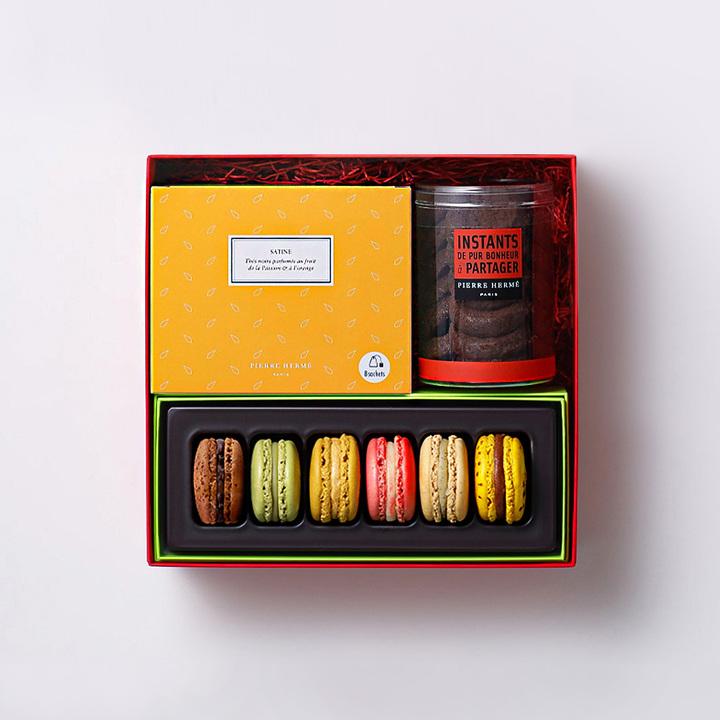 ティータイムギフト（テ サティーヌ、サブレ アンフィニマン ショコラ）