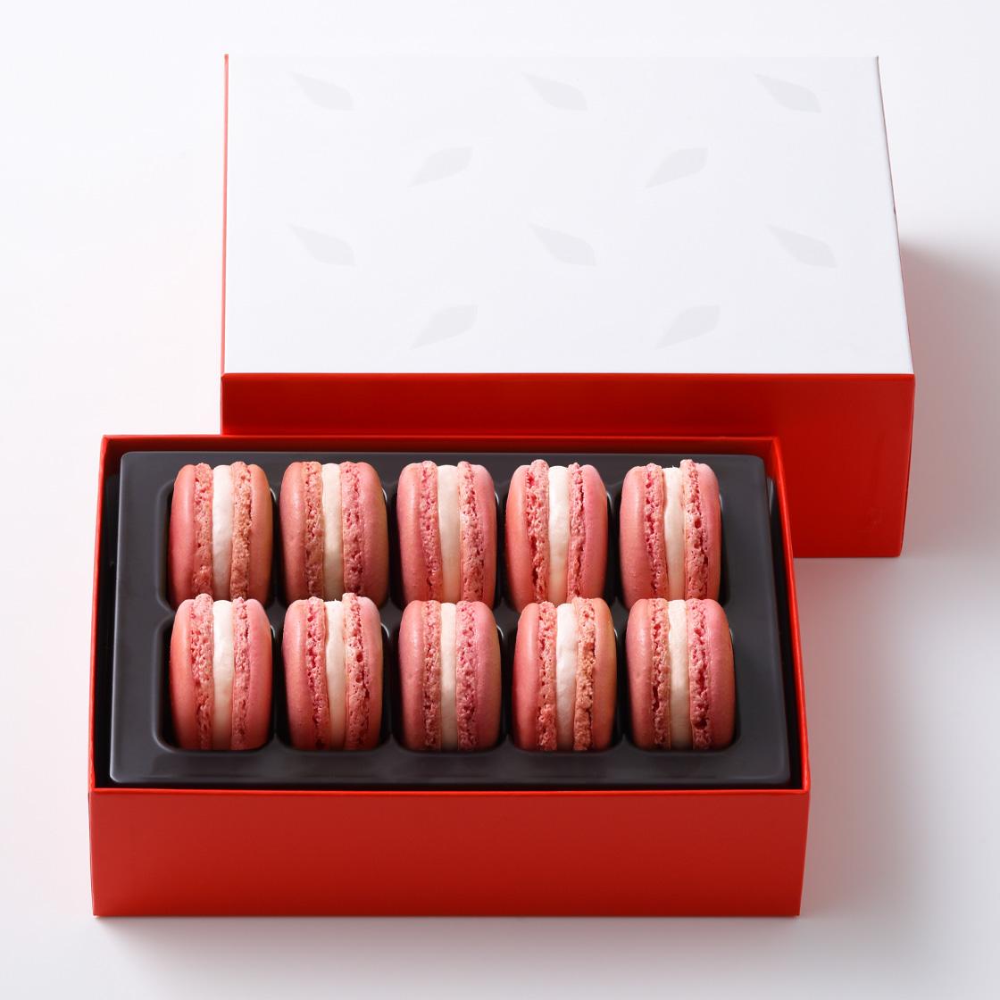 【WHITE DAY】 マカロン10個詰合わせ アンフィニマン ローズ