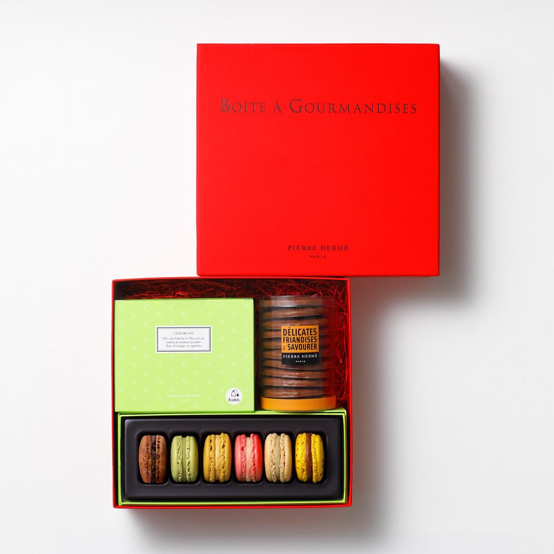 ティータイムギフトセット（テ セレモニー、サブレ ノワゼット ショコラ オ レ）