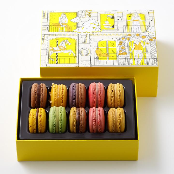 マカロン 10個詰合わせ Saint Valentin 2026