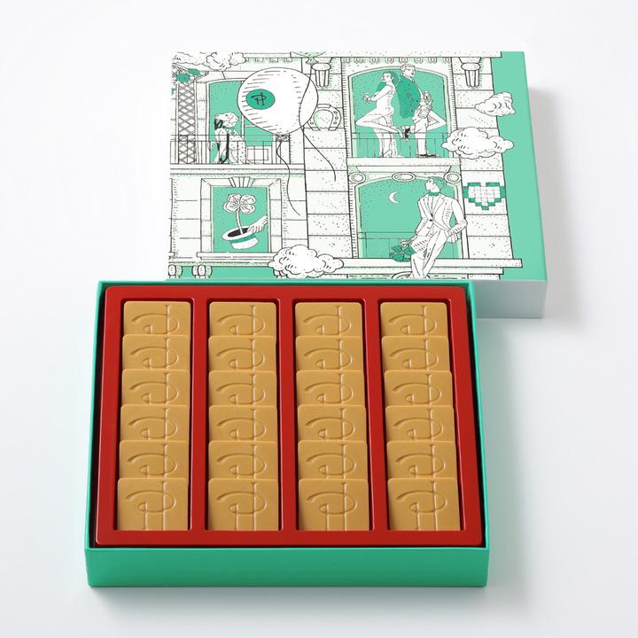 キャレ ショコラ ブロン ア ラ フルール ド セル